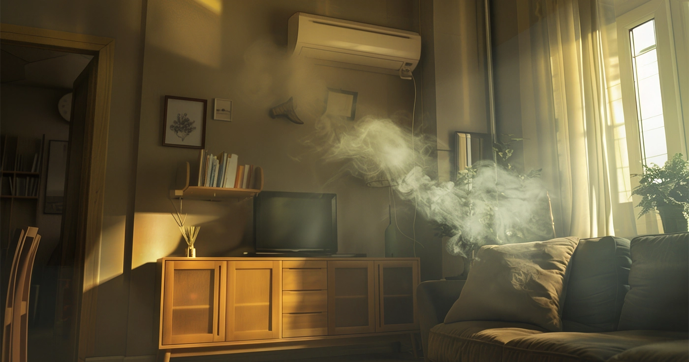 Cuidado con el aire que respiramos en casa