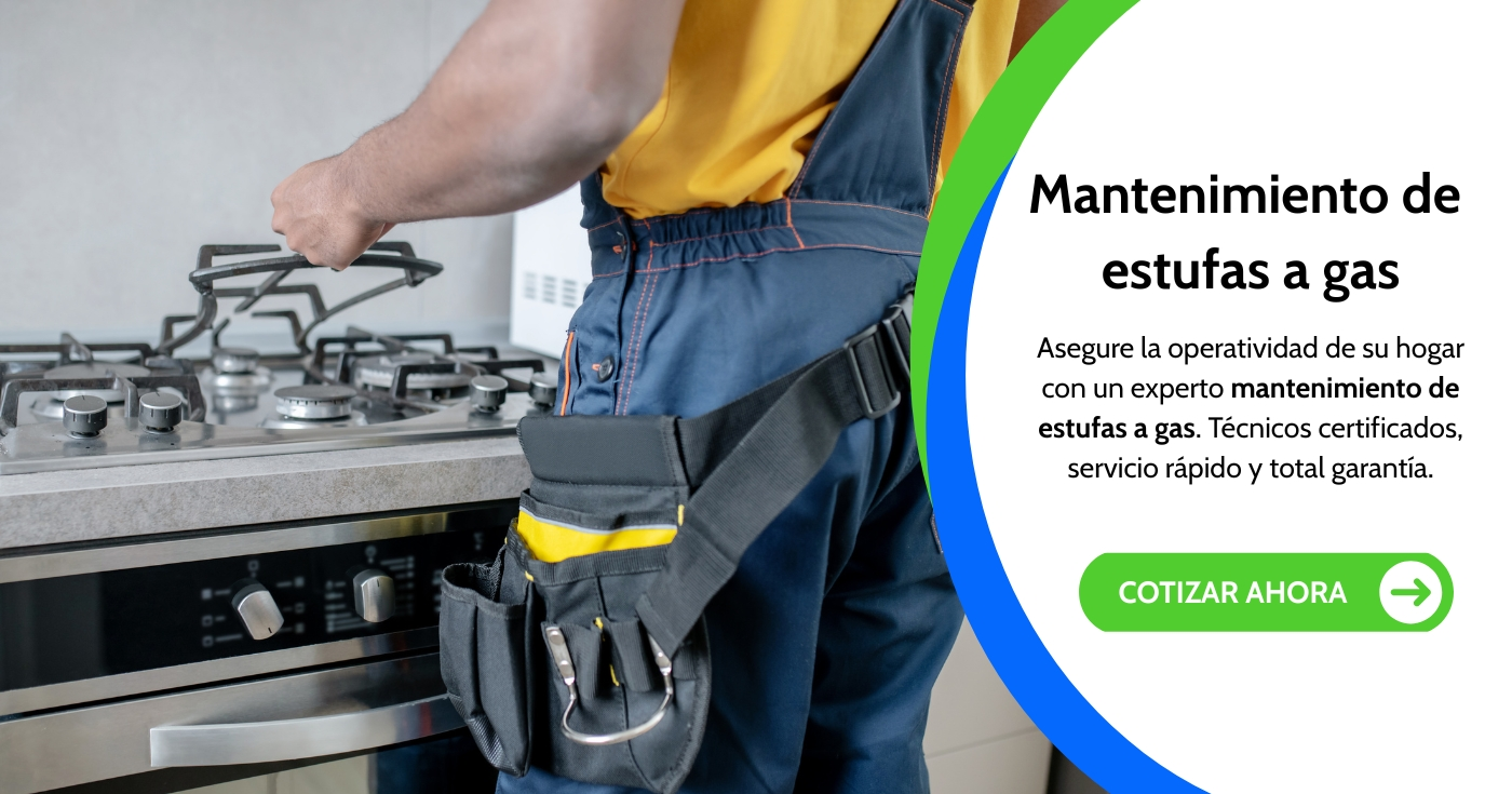 Mantenimiento de estufas a gas